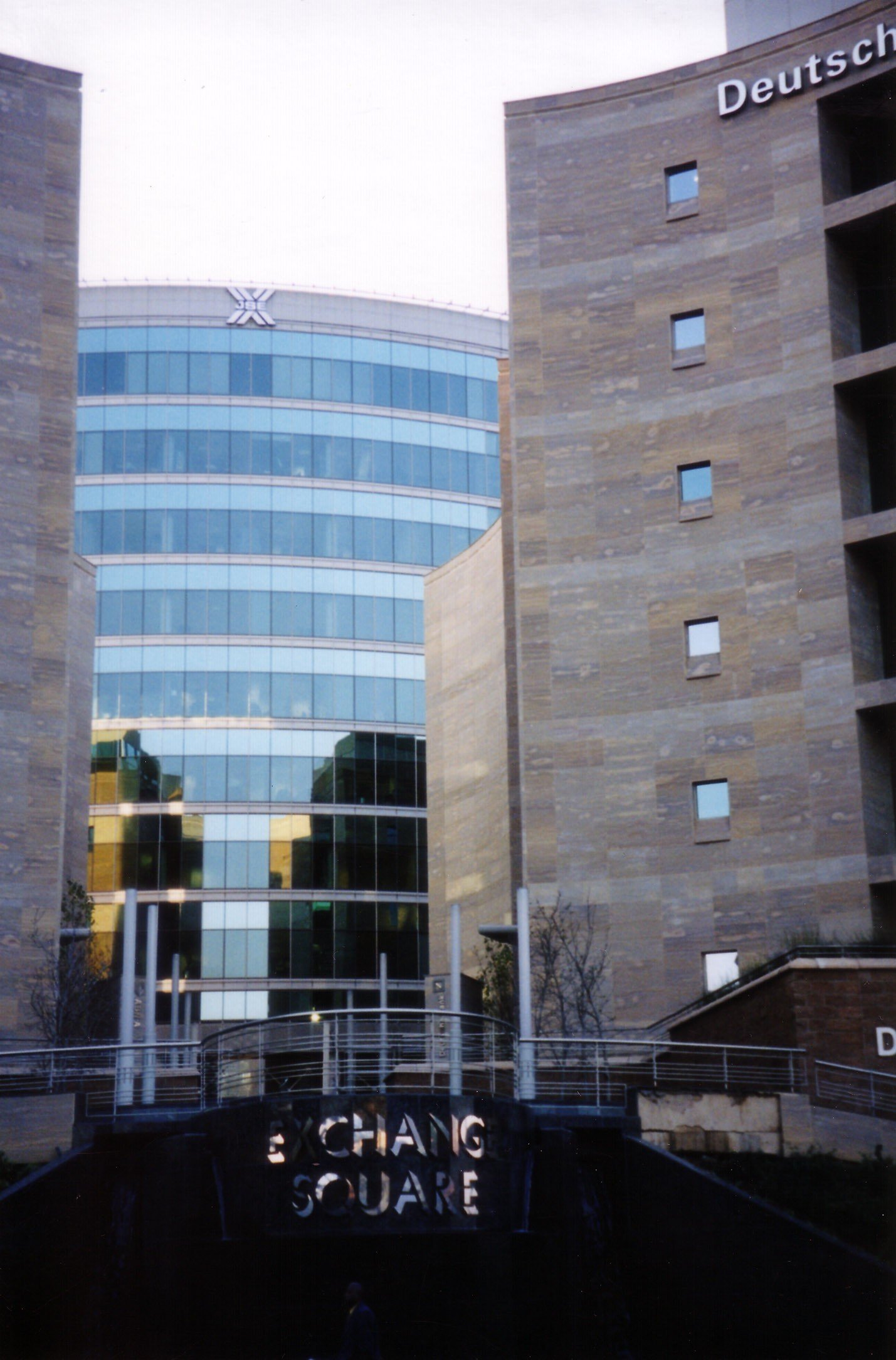 Exterior of the Johannesburg Stock Exchange building, illustrating African capital markets.
